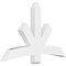 Ekena Millwork Alberta Architectural Grade PVC Gable Bracket, 60"W x 37 1/2"H x 4"D x 6"F, 15/12 Pitch GBP060X38X0406ALB00 - alternate 1